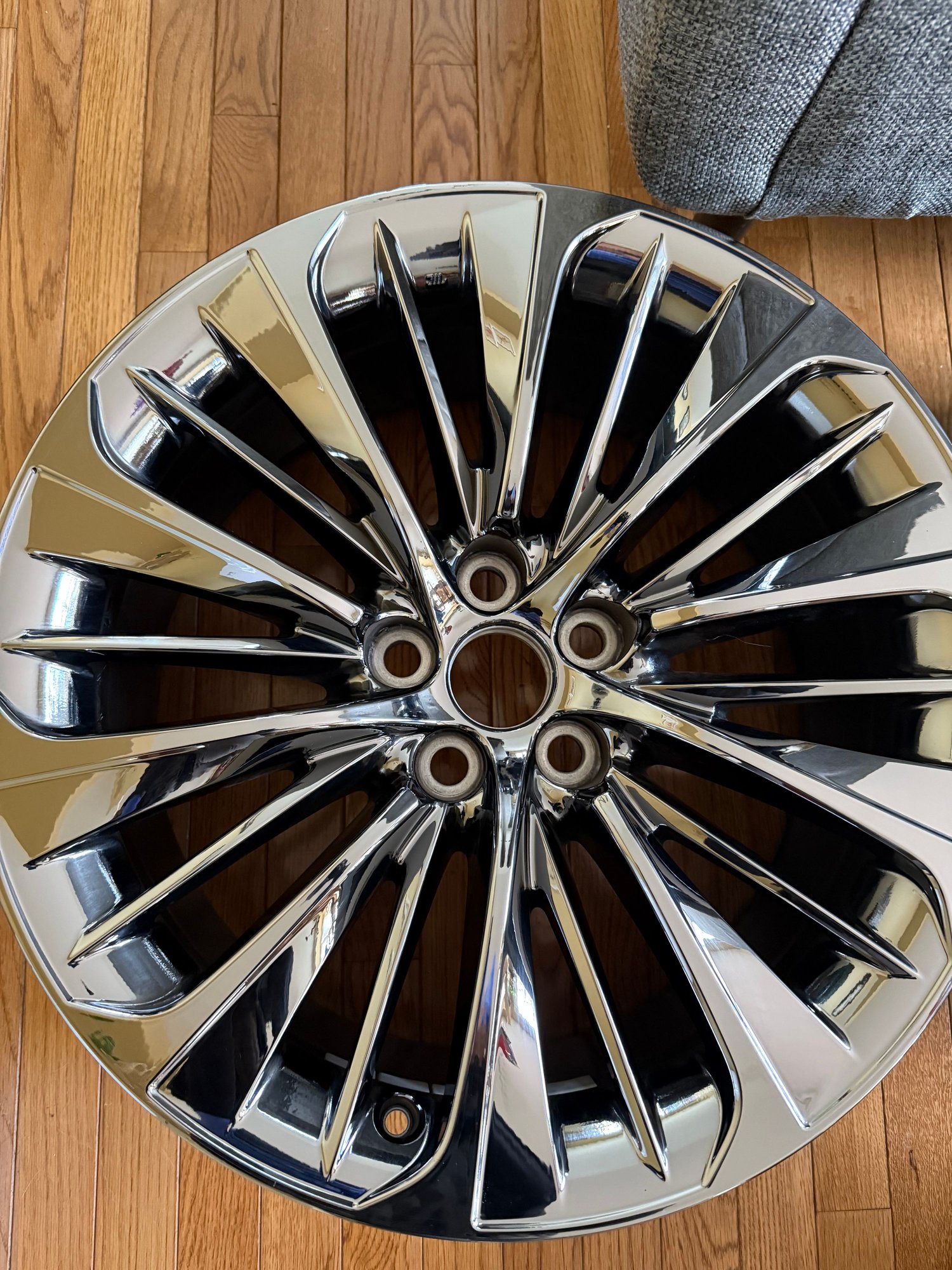 Wheels and Tires/Axles - Brand NEW set of Black PVD Chrome LS500 Rims - Used - -1 to 2025  All Models - Ellicott City, MD 21042, United States