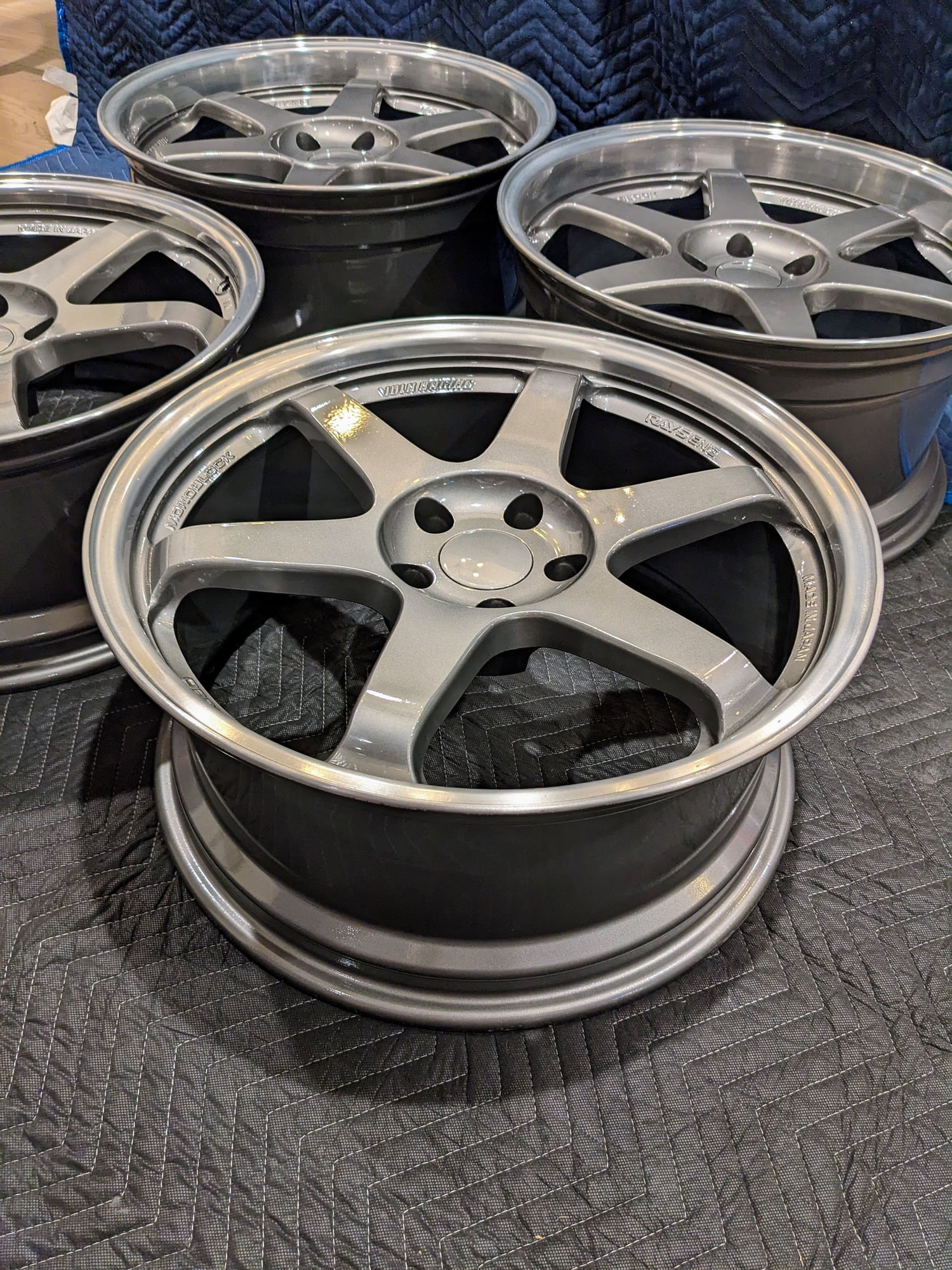 Wheels and Tires/Axles - 19" Volk / Rays LE37 forged monoblock wheels - Used - 0  All Models - Chicago, IL 60634, United States