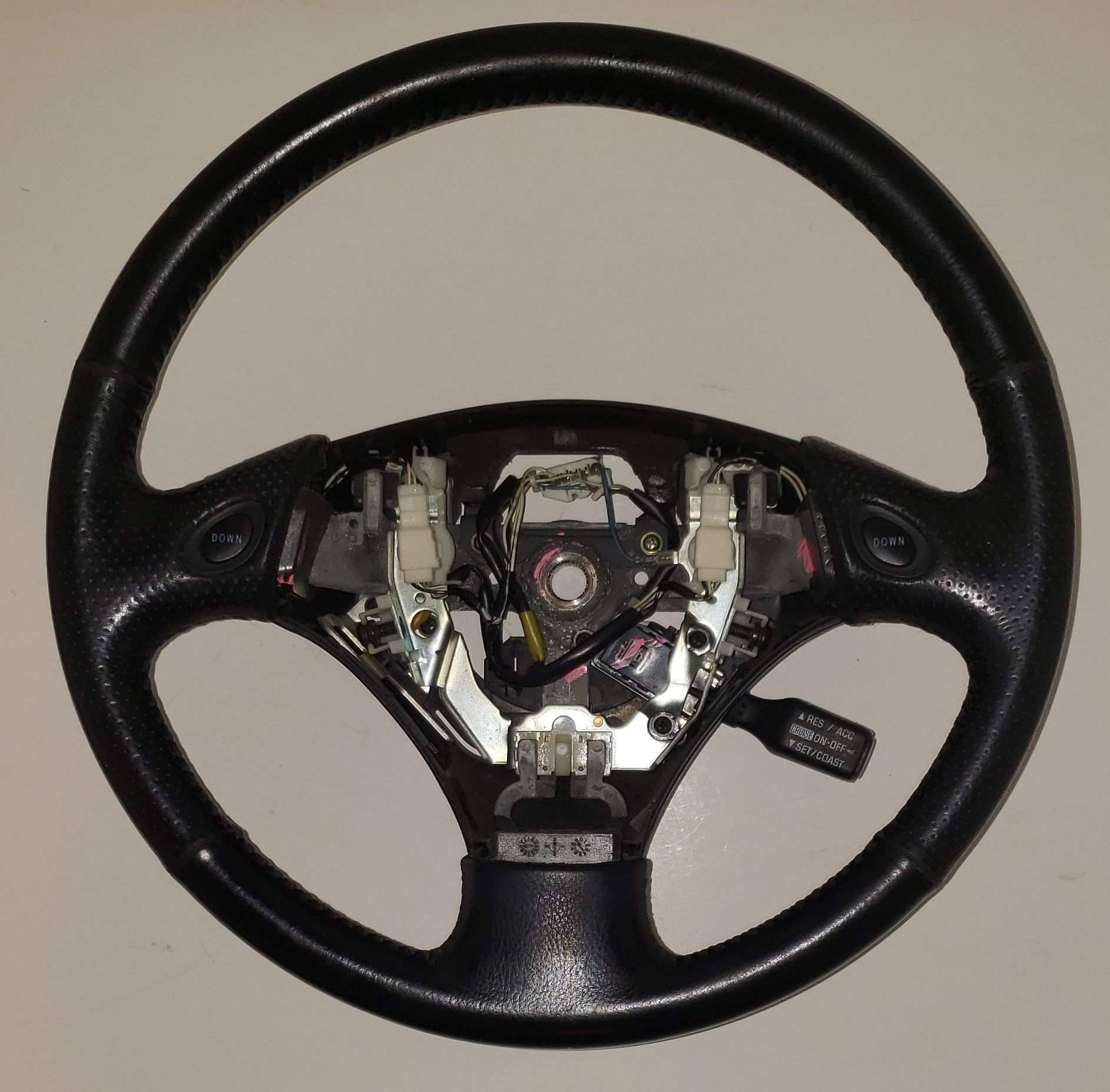 2002 LEXUS GS300 Leather Steering Wheel Black ClubLexus Lexus