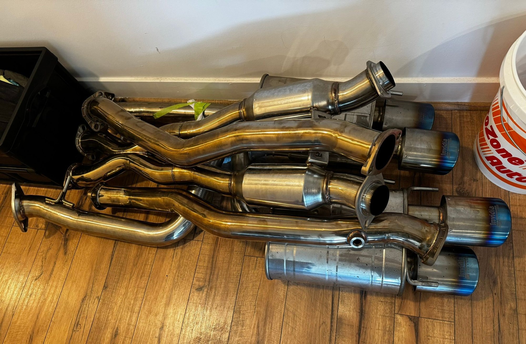 Engine - Exhaust - Invidia Catback Exhaust - Titanium Tips - Used - 2015 to 2024 Lexus RC F - Richmond, VA 23221, United States