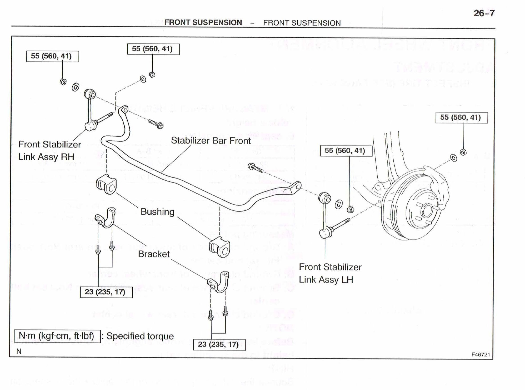 Sway Bar Bushings Diagram