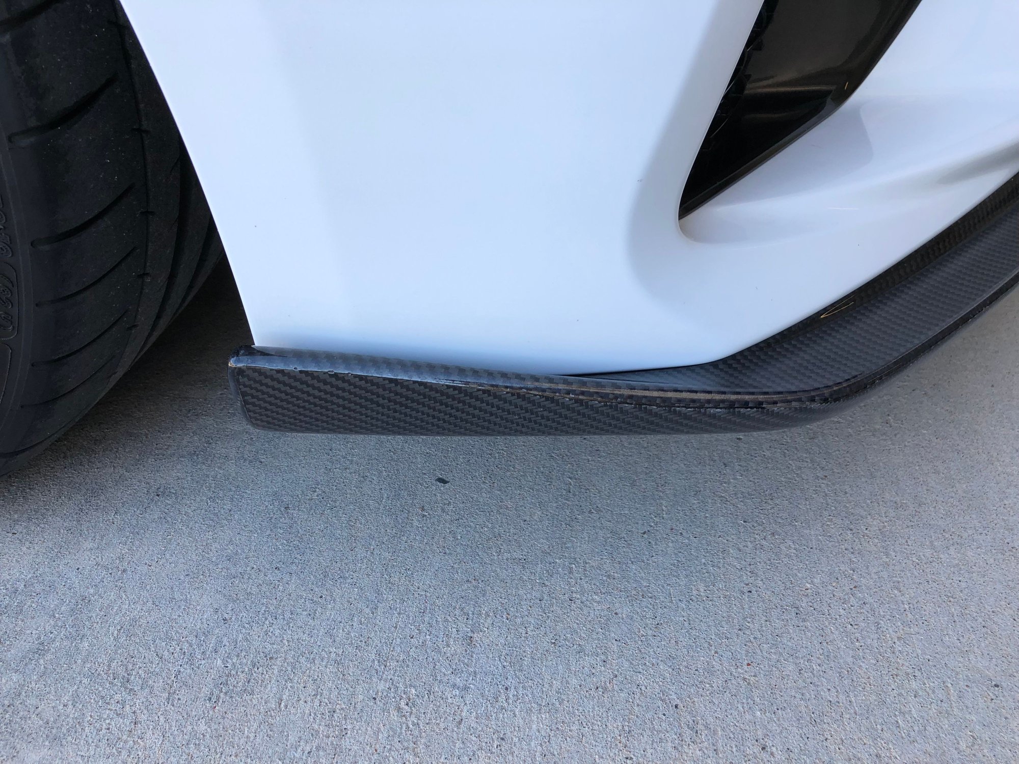 Exterior Body Parts - Lexon Rcf lip cheap - Used - 2015 to 2019 Lexus RC F - El Paso, TX 79936, United States