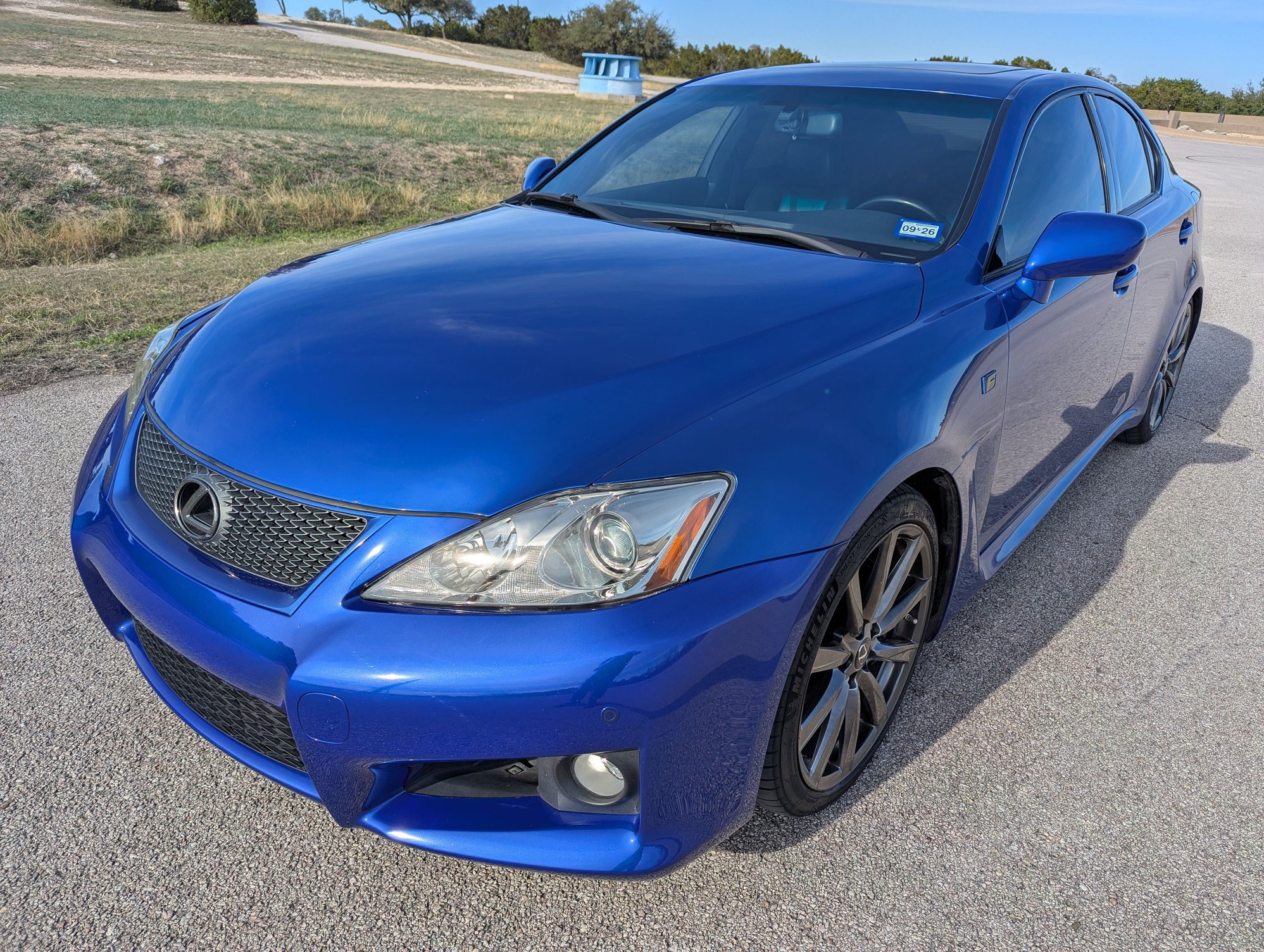 2008 Lexus IS F - 2008 IS-F Ultrasonic Blue - Lightly Modded - Used - VIN JTHBP262685004625 - 125,000 Miles - 8 cyl - 2WD - Automatic - Sedan - Blue - Austin, TX 78734, United States