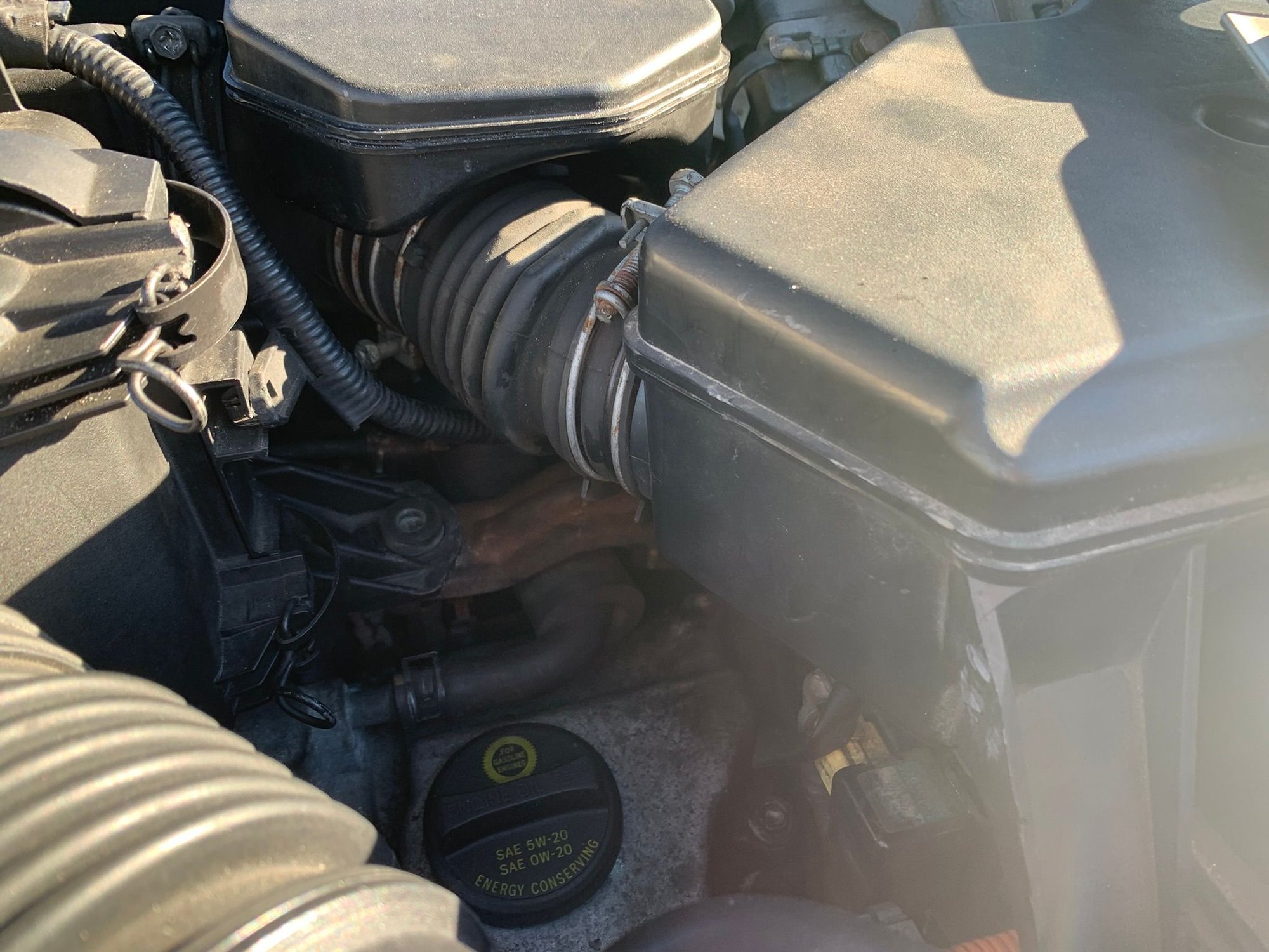 Smoke test evap leaky hose 