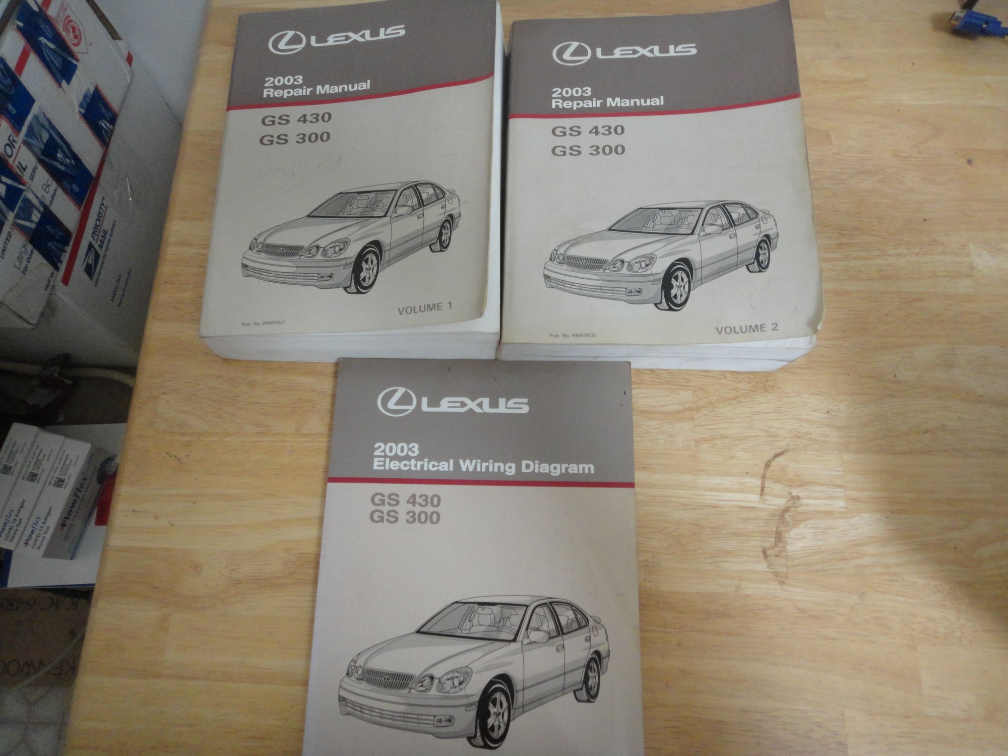 Miscellaneous - GS300/GS430 Factory Service Manuals complete set - Used - 2001 to 2005 Lexus GS300 - 2001 to 2005 Lexus GS430 - Newark, DE 19713, United States