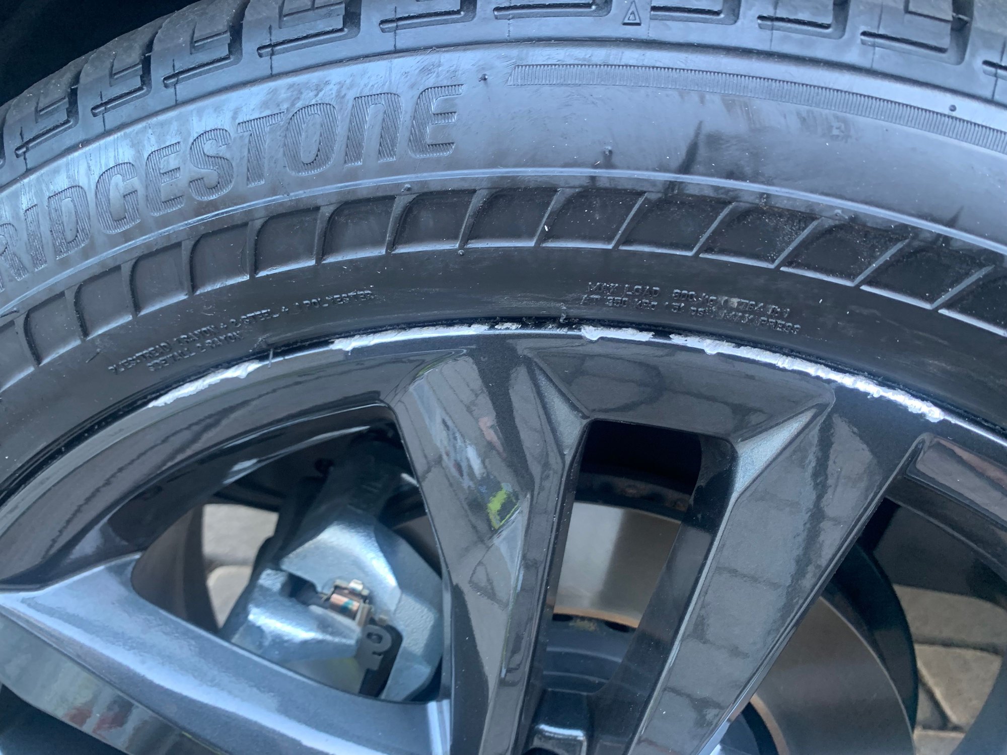 Scratch Wheel After Slight Sanding and Smoothing