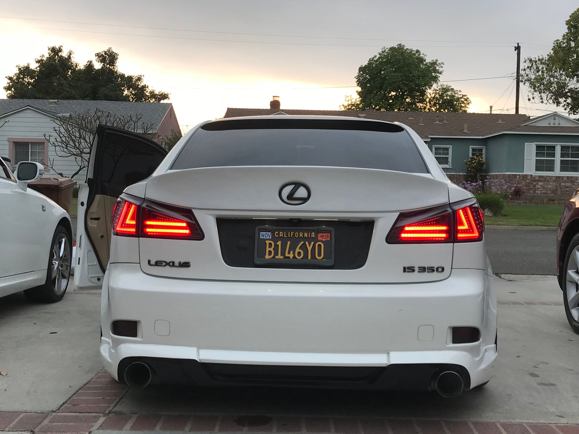 Lights - BNIB IS250/350/IS-F Black housing with clear lenses Spec-D Taillight - New - 2006 to 2008 Lexus IS350 - 2006 to 2008 Lexus IS F - 2006 to 2008 Lexus IS250 - Garden Grove, CA 92840, United States