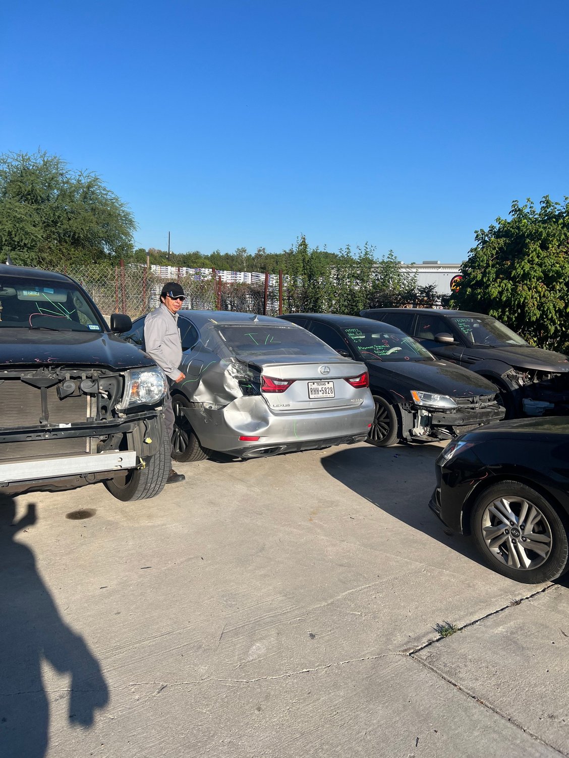 Last time I saw it at the body shop. Total Loss.