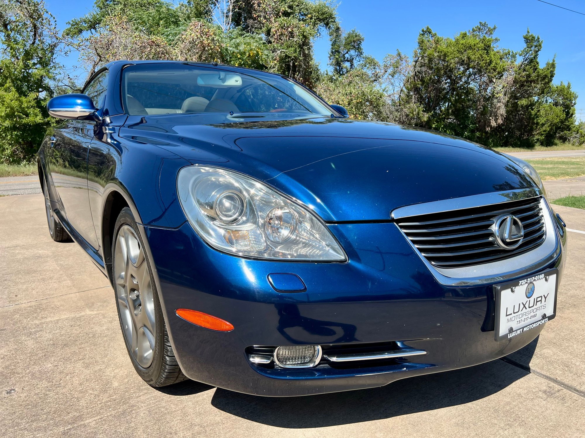 2006 Lexus SC430 - 2006 SC430 Gen 2 For Sale by Owner - Used - VIN JTHFN48YX69006100 - 107,000 Miles - 8 cyl - 2WD - Automatic - Convertible - Blue - Jacksonville, FL 32210, United States
