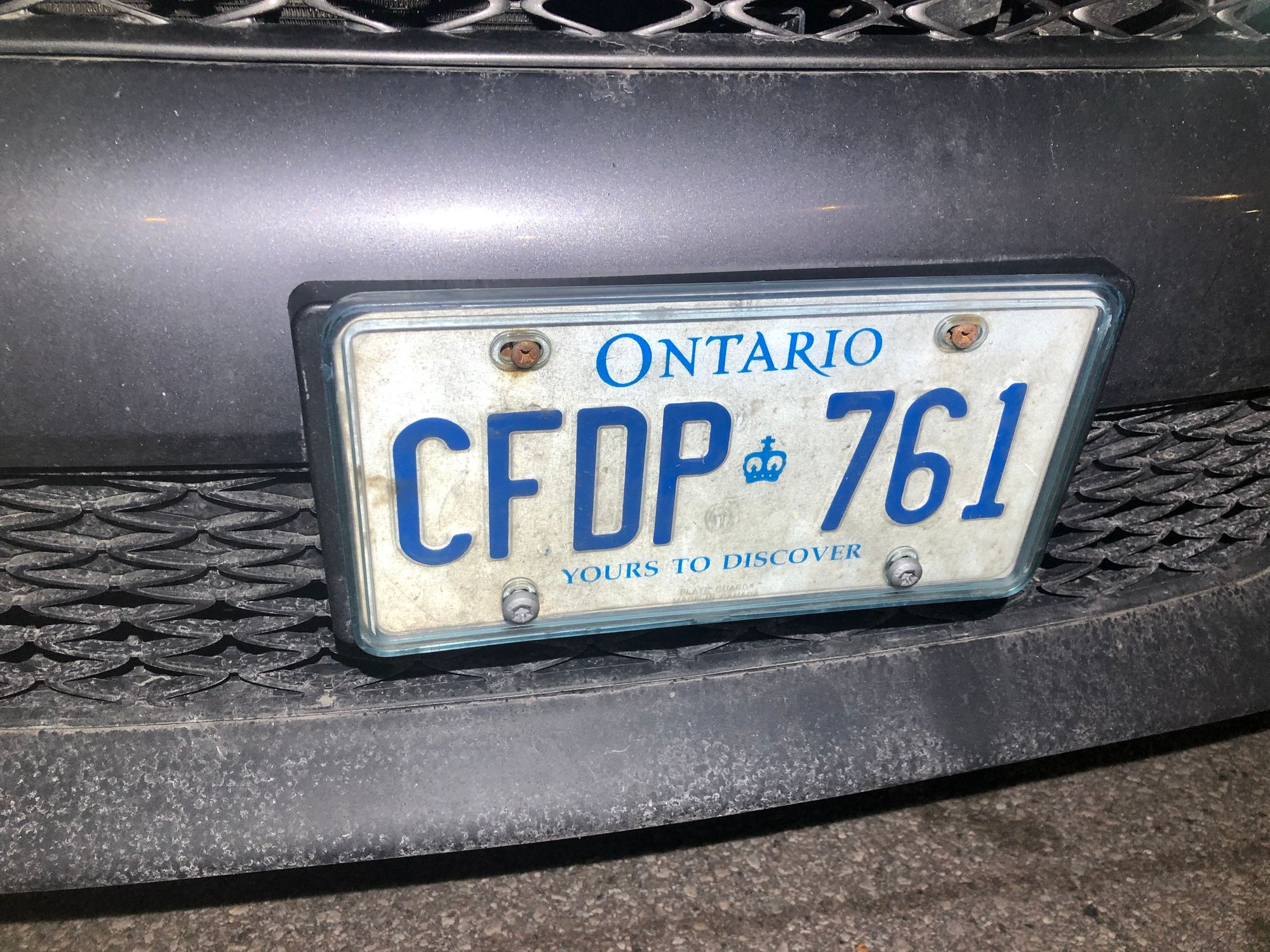 Adding Bottom License Plate Holes (4 Holes) ClubLexus Lexus Forum