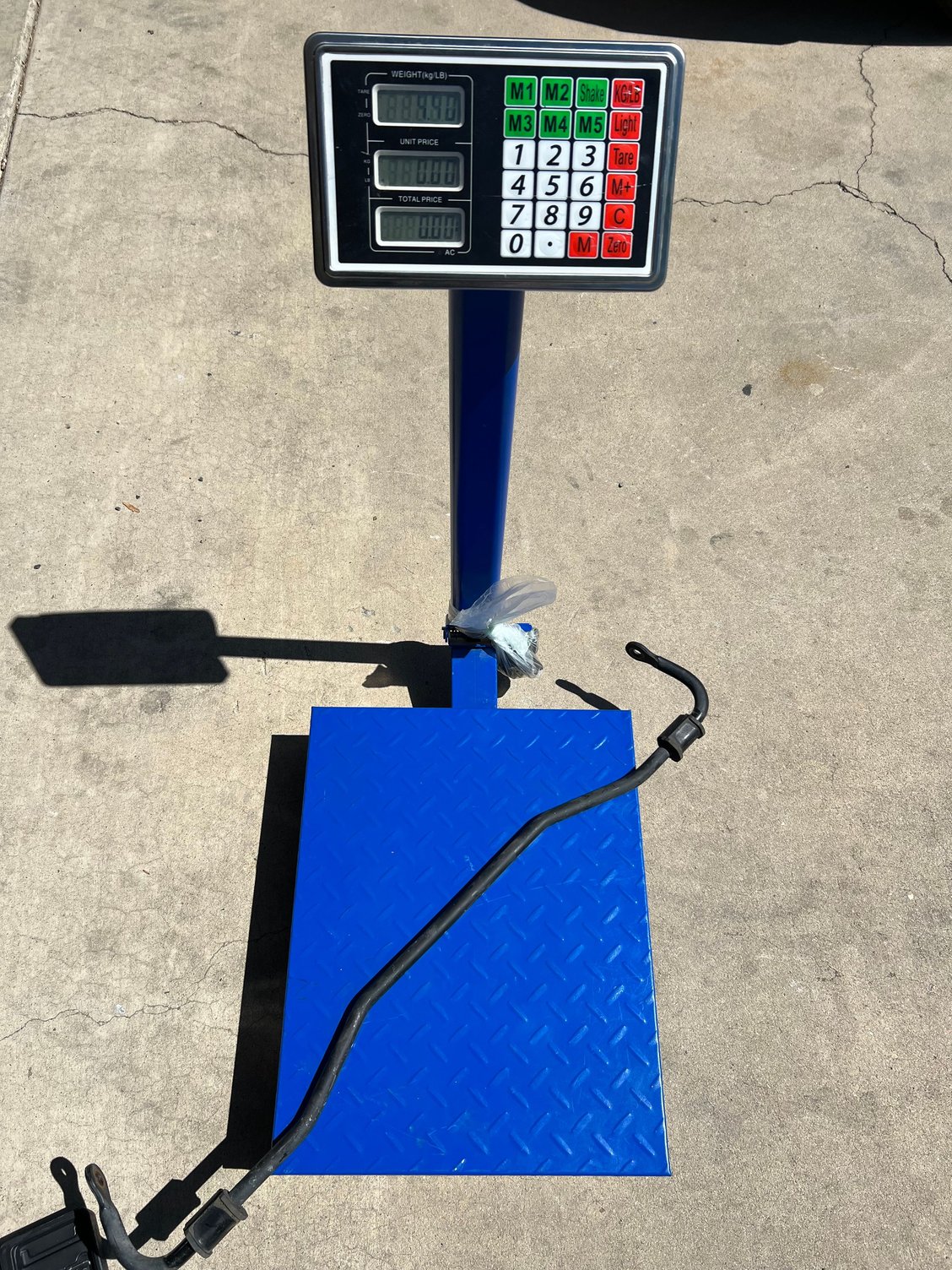 OEM Rear Sway Bar Weight