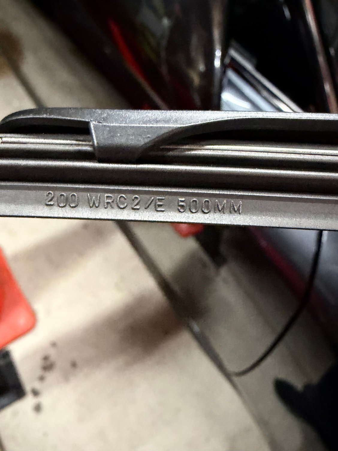 Passenger Rubber Insert Side