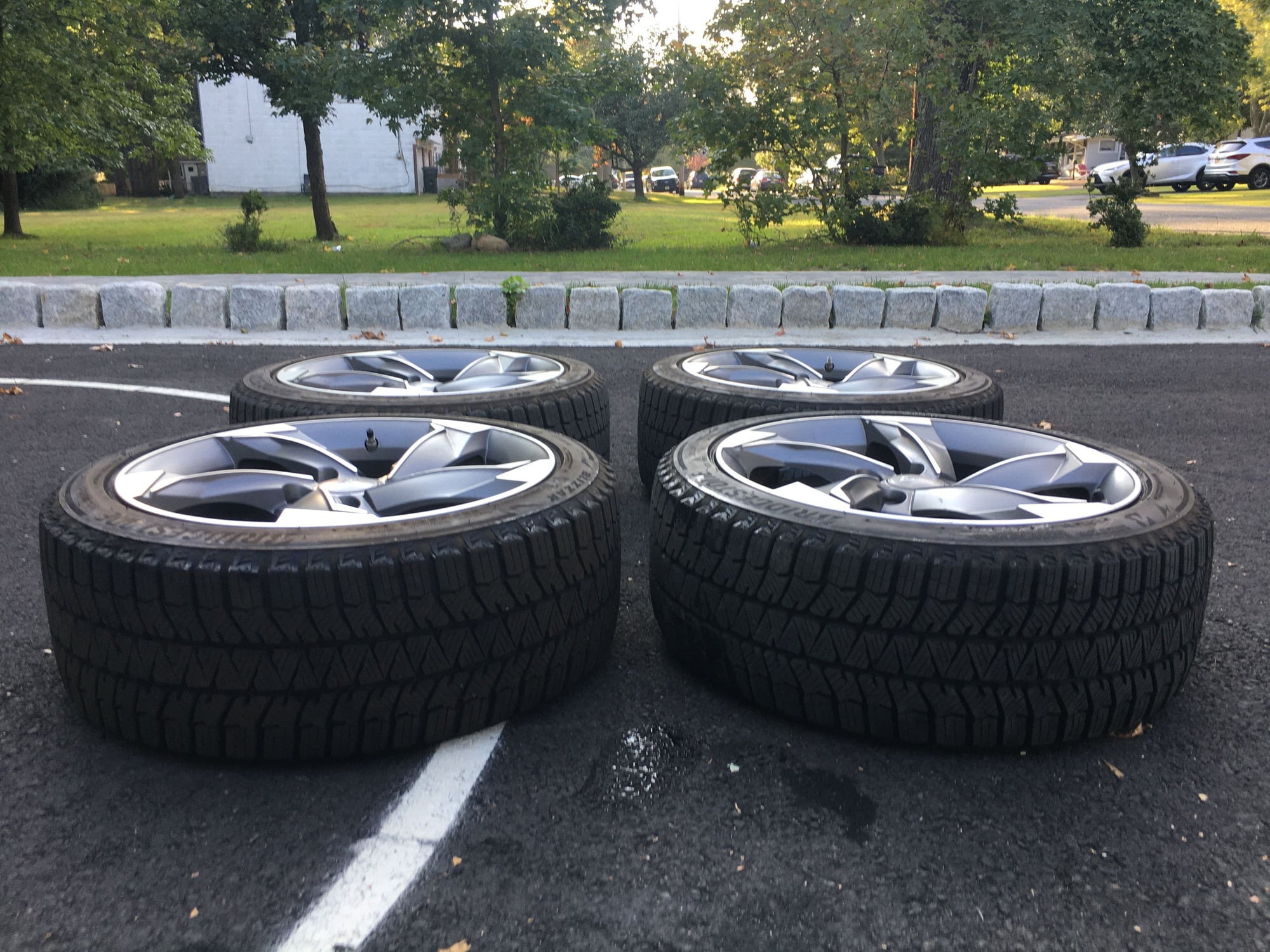 Wheels and Tires/Axles - Bridgestone Blizzak WS90 225/45/R18 + Andros R10 Winter Tire & Rim Package + TPMS - Used - All Years Lexus IS F - All Years Lexus GS F - 2006 to 2024 Lexus IS - All Years Lexus RC F - Oakhurst, NJ 07755, United States