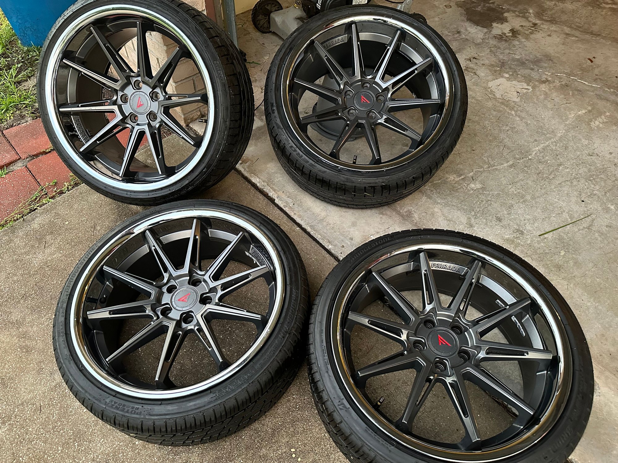 Wheels and Tires/Axles - 20” Ferrada cm2 concave gunmetal rims w like new pirelli and Bridgestone tires $1600 - Used - 0  All Models - Hudson, FL 34667, United States