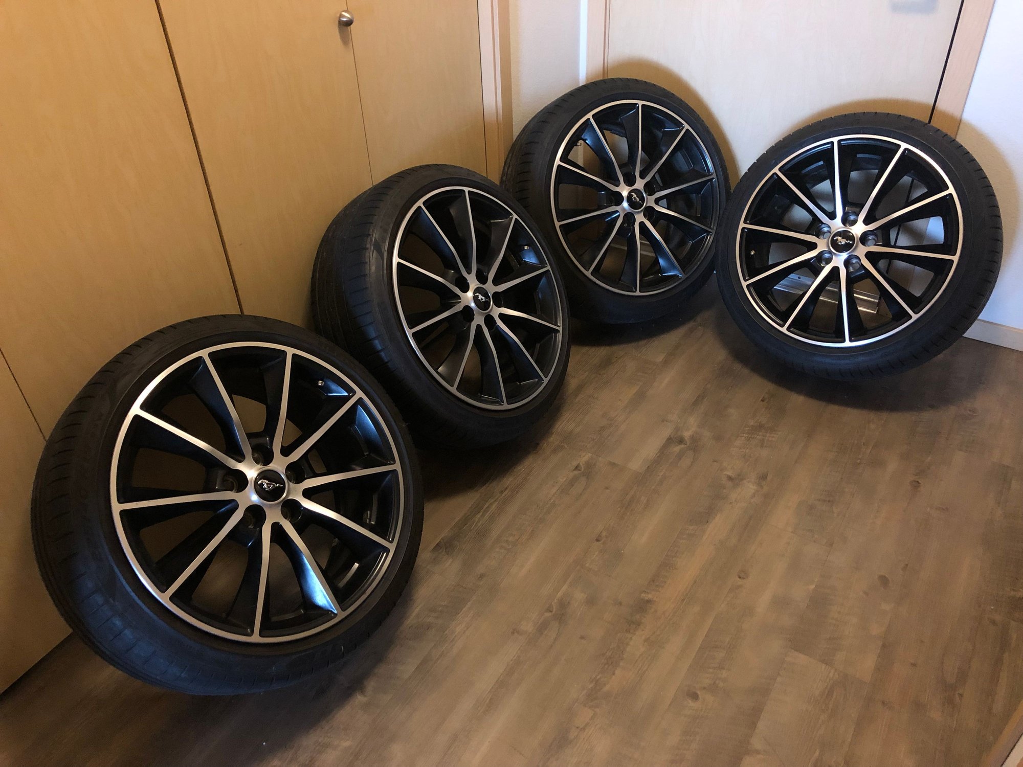 Wheels and Tires/Axles - 19x8.5 Mustang wheels (fits GS 1st,2nd,3rd,4th gen bolt on) - Used - 2016 to 2018 Ford Mustang - 0  All Models - Seattle, WA 98109, United States