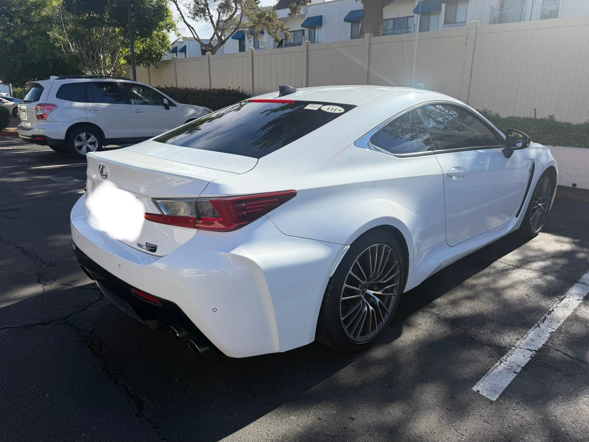 2015 Lexus RC F - 2015 rcf - Used - VIN JTHHP5BC5F5001481 - 117,350 Miles - 8 cyl - 2WD - Automatic - Coupe - White - Temecula, CA 92592, United States