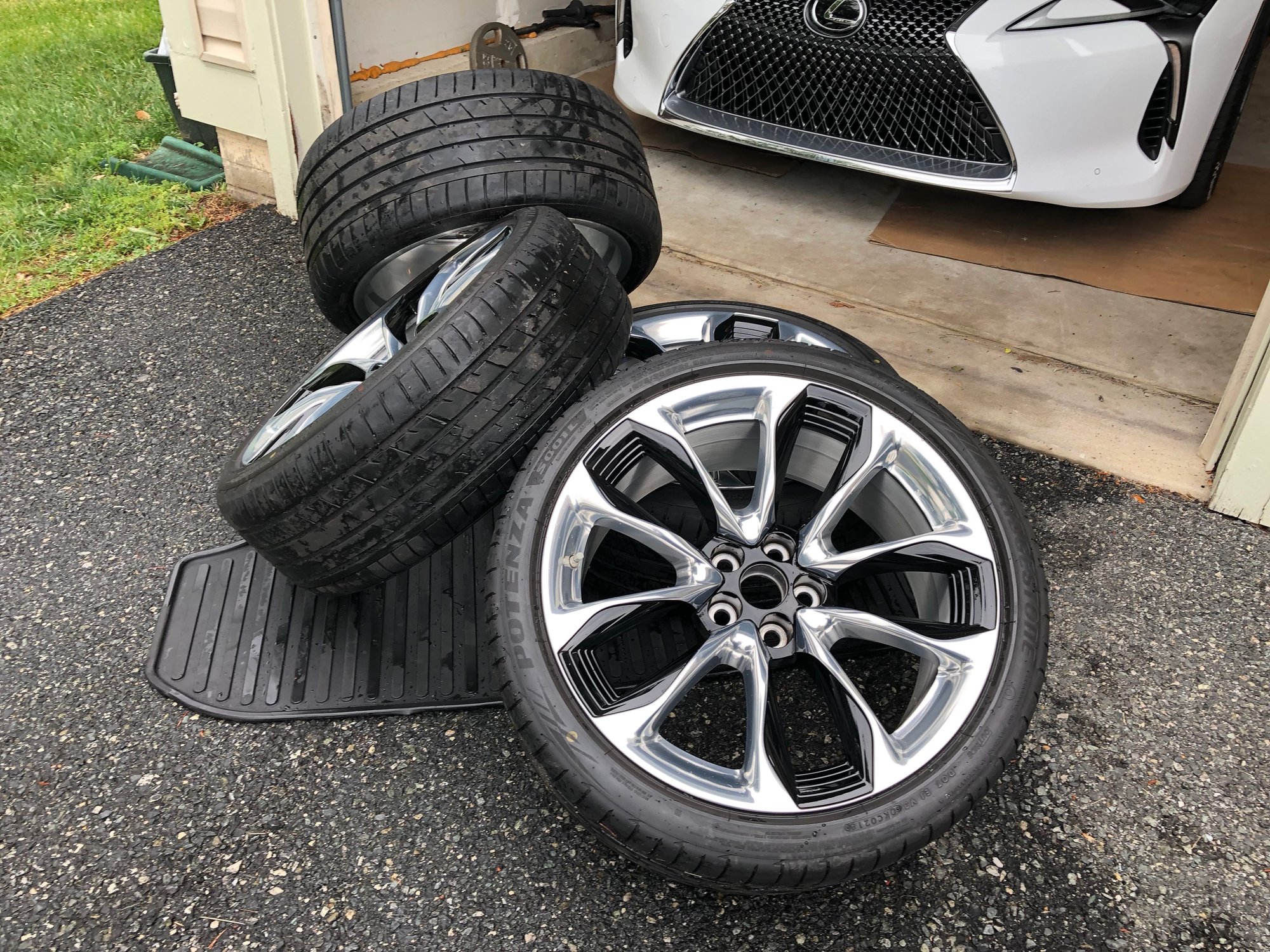 Wheels and Tires/Axles - 21inch starggered lc 500 forged wheels with tires and TPMS - Used - 2018 to 2019 Lexus LC500 - Dumfries, VA 22026, United States