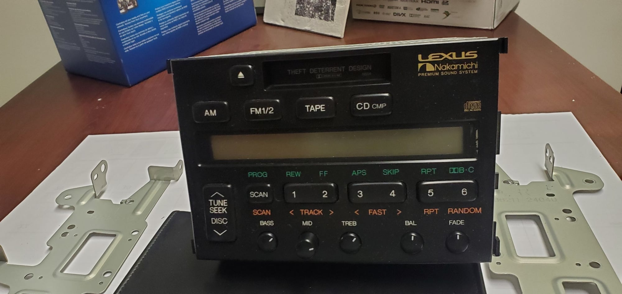 Audio Video/Electronics - Nakamichi Premium Sound System - Used - 1995 Lexus SC400 - Houston, TX 77043, United States
