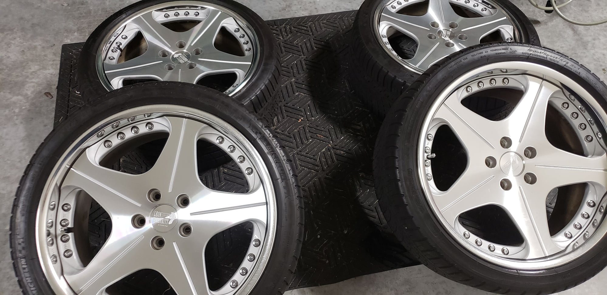 Wheels and Tires/Axles - Set of Leon Hardiritt Orden 19" wheels and Tires - Used - 2003 to 2018 Lexus GS350 - Lake Mary, FL 32746, United States