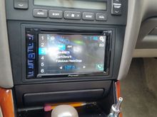 Pioneer double din installed