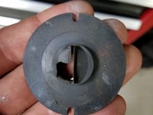 Grommet ripped and removed from car