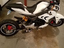 My custom 2017 honda grom 125cc