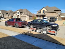Last week a friend who is down on his luck called me.  He said his fuel pump went out and asked me if i could come get the car and change it if he bought the parts.  I said sure, he rented a uhaul trailer, i went to get tbe car and brought it back to my place only to find out...
