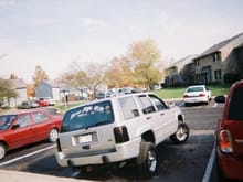 my jeep when it was bagged
