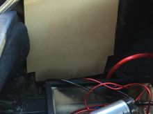 Fitting side wall with face of sub box