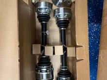 Pro level axles with billet hubs from grannas