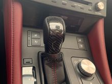 New Carbon fiber shifter and control knobs.