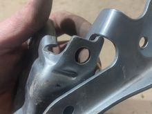 Passenger side, won’t close all the way. Really glad I pulled these out and checked them.