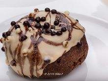 Craft donut espresso chocolate