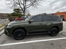 With the windows tinted. Next will be new wheels and all-terrain tires.