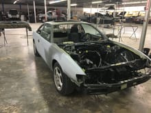 Just a '97 s14 in for new paint!