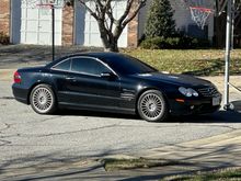 Here is a nice SL55 that was at my neighbors house.