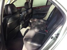 Reclining, cooling, heating, with massage rear seats.