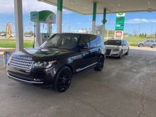 Midway fuel stop, dad and I were within .2 mpg of each other. 
