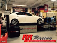 RR-Racing IS350 ECU tune:  2006 IS350 on the dyno!