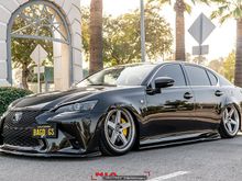 Lexus GS side skirt splitter lip