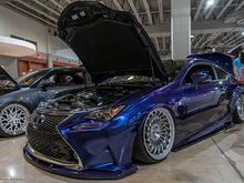 Lexus rc splitter lip body kit splitter. 