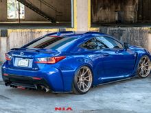Lexus RCF rear diffuser