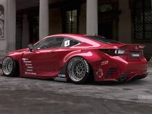 Duck bill shape from rocket bunny