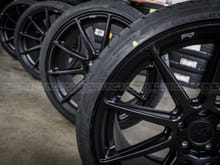 Niche Essen M147 wheels in satin black finish