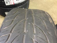 IS350 Tires After Drift Run