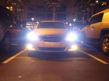 8k hid kit with jdm yellow fogs