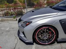 Lexus RCF splitter kit