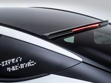 Three S Design Roof Spoiler, Lexus LC500