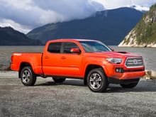 2016 Toyota Tacoma TRD Sport Double Cab Long Bed V6 SR5 4x4 (2015)