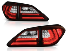 VIPMOTOZ Red Lens Premium OLED Neon Tube LED Tail Light Housing Lamp Assembly For 2010-2012 Lexus RX350 RX450h